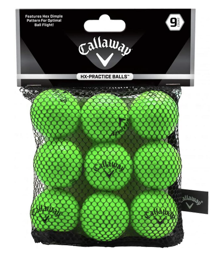 Callaway | Practice Soft Flight | 9 Pack | Green Balls