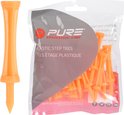 Pure2Improve | Plastic Step Tees | Orange | 69 mm