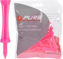 Pure2Improve | Plastic Step Tees | Pink | 59 mm