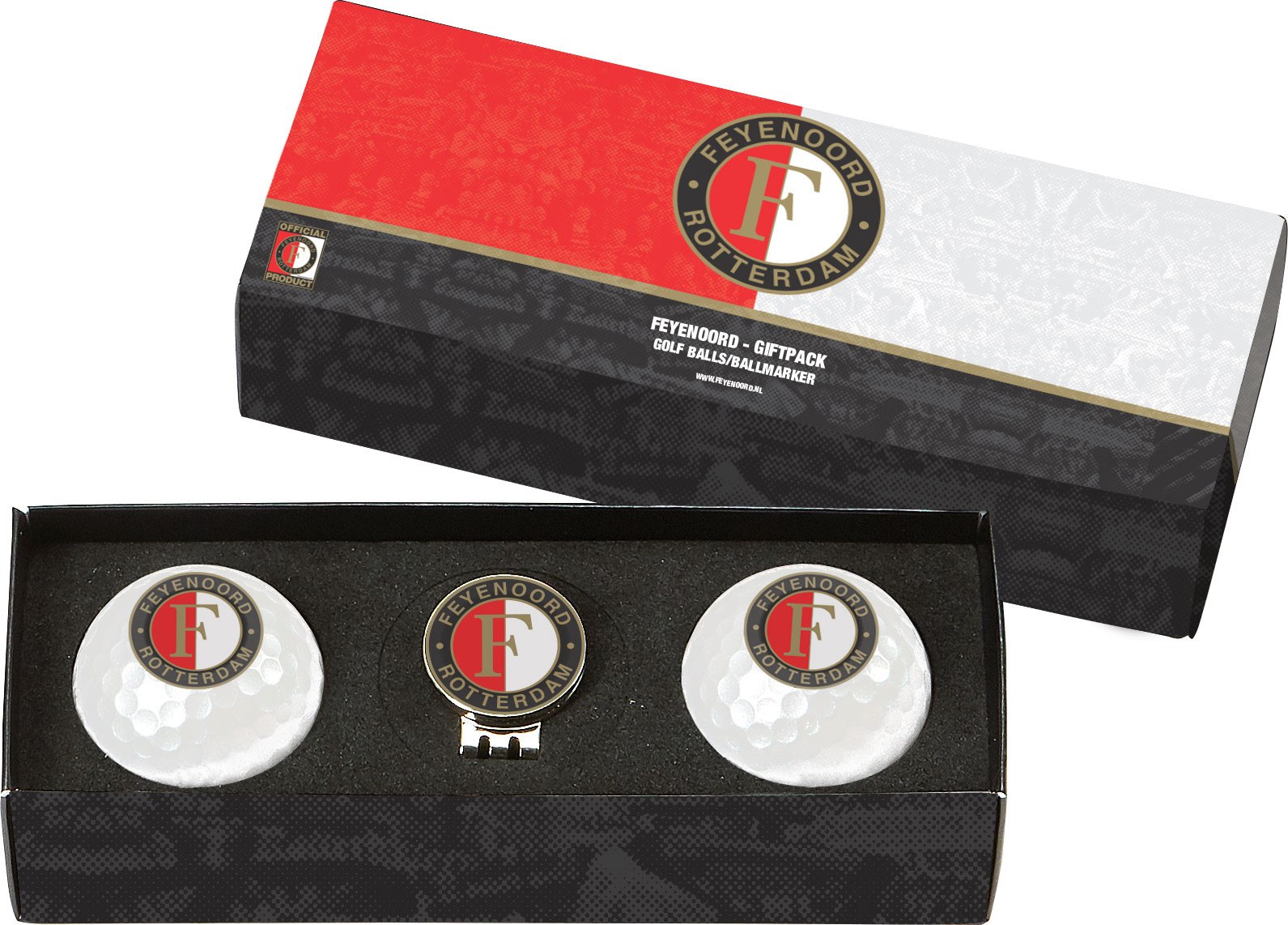 Feyenoord | Giftpack 2 Ball + Headclip | Limited Edition