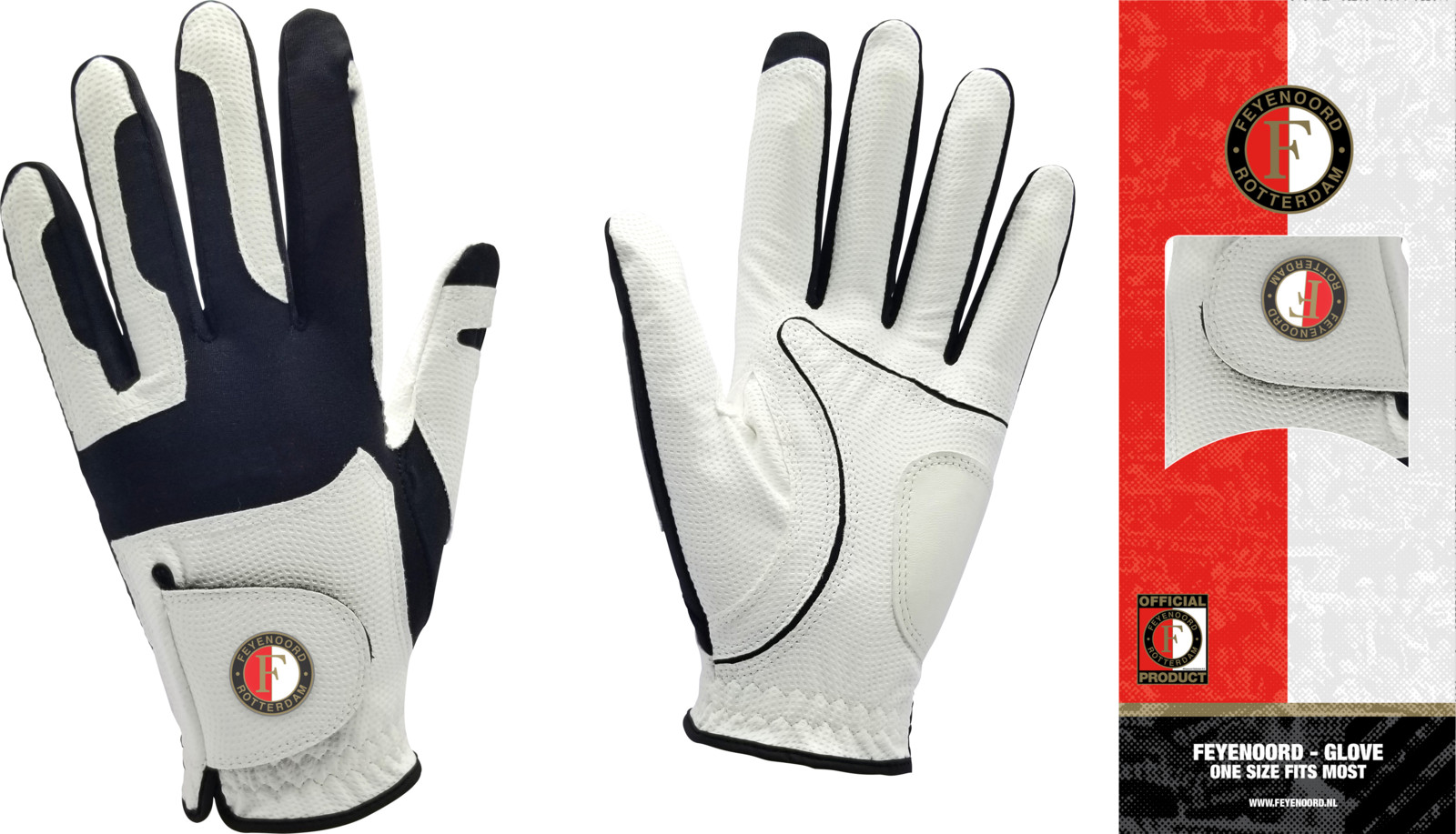 Feyenoord | Trufit Mens Glove | One Size Fits All | Limited Edition