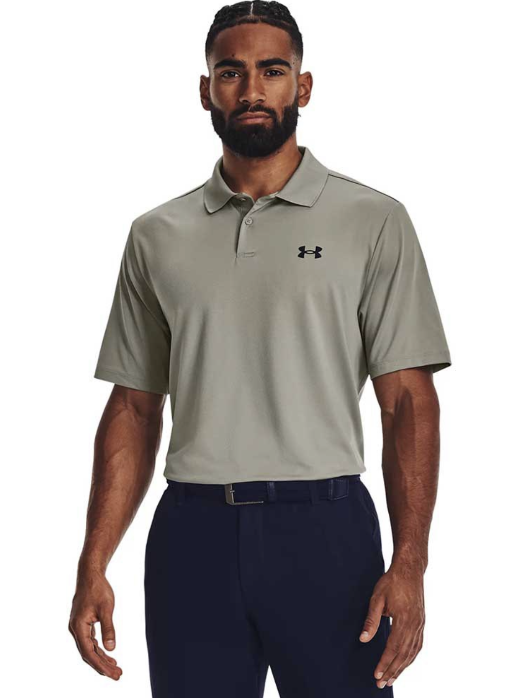 Under Armour | 1377374-504 | Performance 3.0 Polo | Groove Green / Midnight Navy