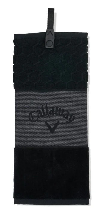 Callaway | Trifold Towel | Black