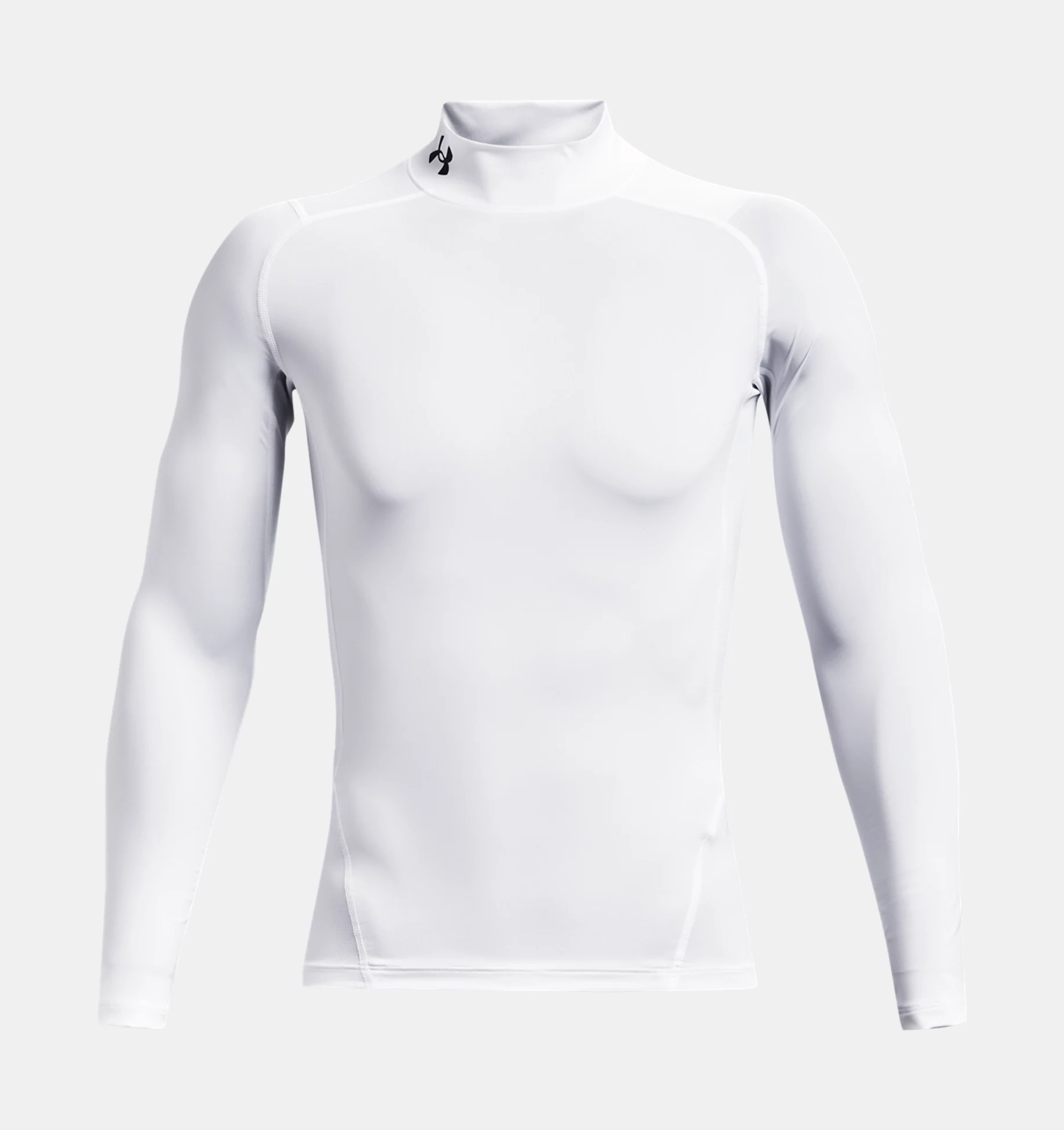 Under Armour | 1366066-100 | Cold-Gear | Armour Fitted Mock | White