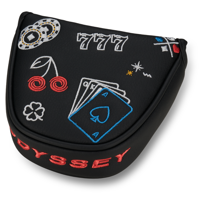 Odyssey | Luck | Mallet | Putter | Headcover | top view
