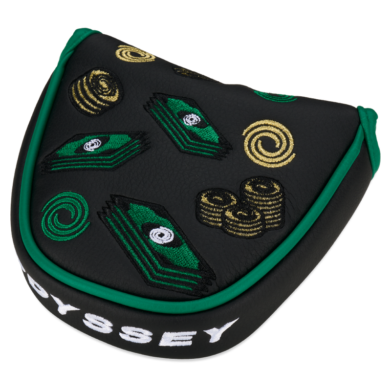 Odyssey | Money | Mallet | Putter | Headcover | front view